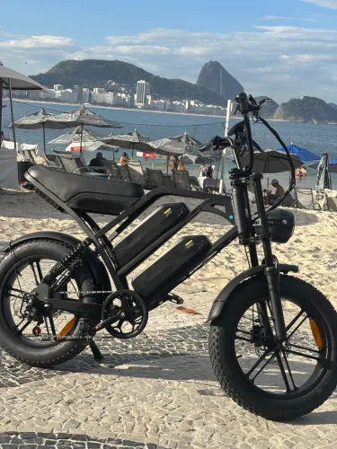 Vendo Bike Elétrica V8 Pro Hunter duas baterias