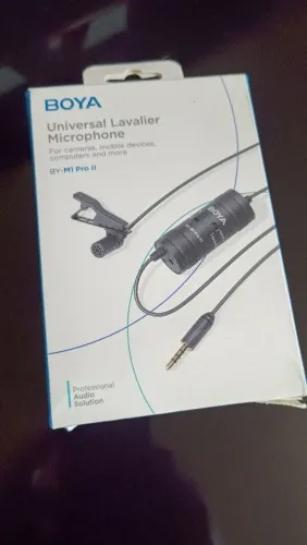Microfone Lapela Boya By-m1Pro li