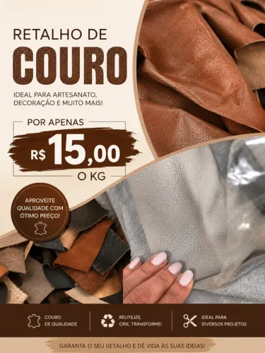 RETALHOS DE COURO
