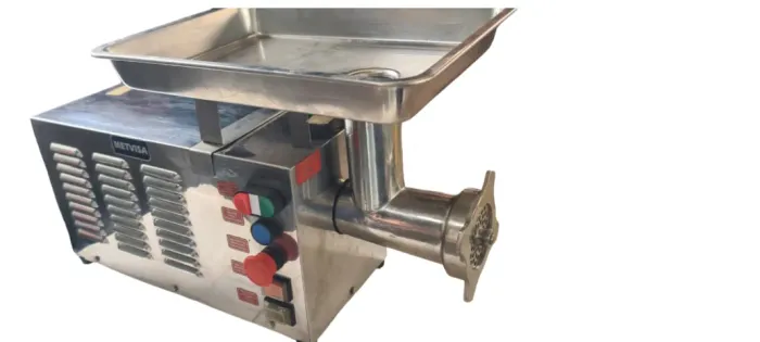 Picador / Moedor De Carne Industrial Metvisa Boca 22 Inox (Usado)
