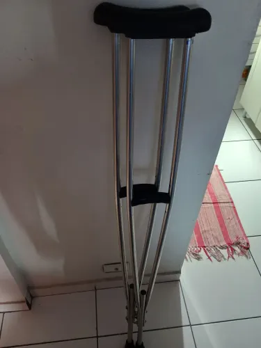 Muleta de aluminio