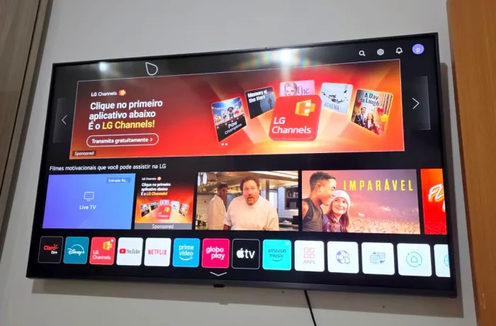 Tv 55 LG Smart 4k - passo cartão e pego Tv menor no Negócio 