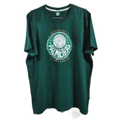Camisa Oficial sociedade Esportiva Palmeiras Lá VITTORIA E NOSTRA - TAM: M/G