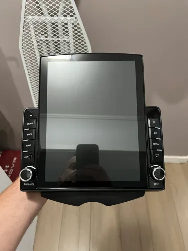 Central Multimídia Universal Tesla - 9,7? - Android - AppleCar AndroidAuto - Parcelo