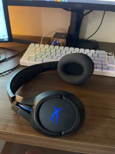 HyperX Wireless Cloud Flight - Headset Gamer, Fone de ouvido sem fio - PC/PS4/PS5