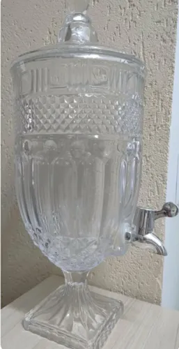 Suqueira de vidro 4,5l Kauskraft