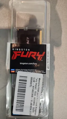 Memoria RAM notebook kingston 16 GB RAM 4800 MHZ