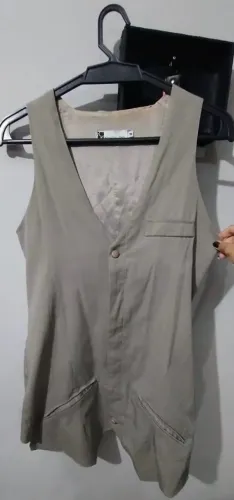 Kit 3 Peças Alfaiataria: Max Colete e Camisas Fluidas P/M?