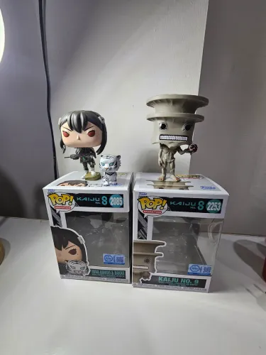 Funko Pop! Kaiju No. 8 - Mina Ashiro & Bakko #2085 + Kaiju No. 9 #2253