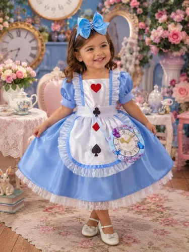 Fantasia temática Alice no país das maravilhas 
