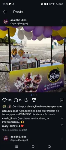 CARRINHO DE AÇAÍ