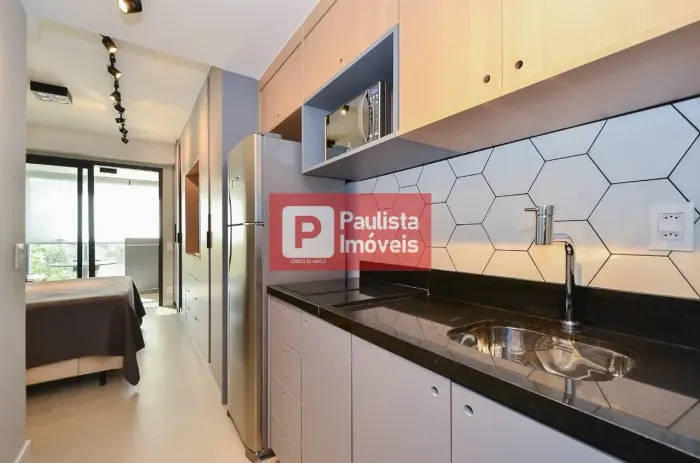 Studio à venda com 29,28m², 1 Quarto em Moema, Estúdio Moderno e Pronto para Morar