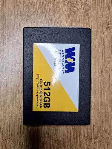 SSD 512 GB SATA - Funcionando perfeitamente
