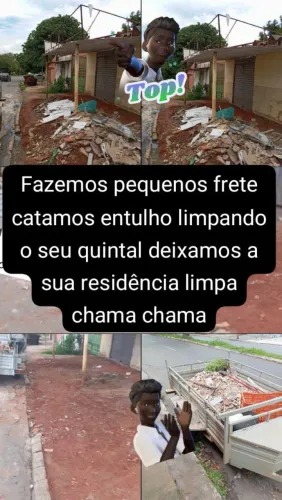 Remoção de entulhos