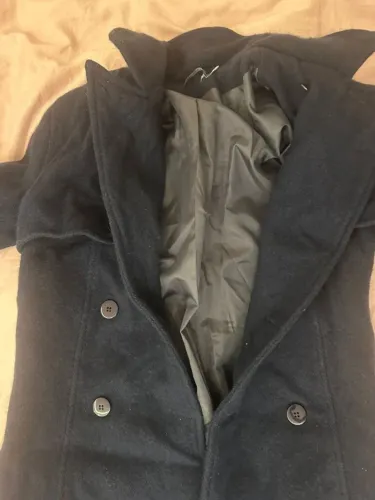 sobretudo feminino azul