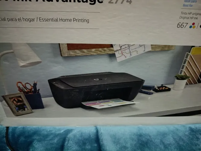Impressora 3x1 HP desktop Ink advantage 