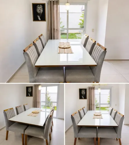 MESA DE JANTAR 6 LUGARES LINDISSIMA