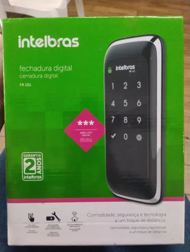 Vendo de fechadura digital sobrepor, Intelbras fr101