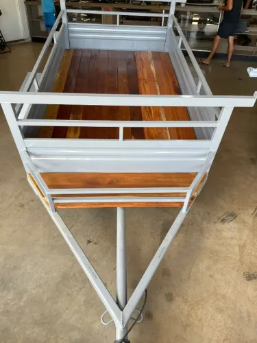 Carreta 2.00 x 1.20 Espaçosa e Funcional