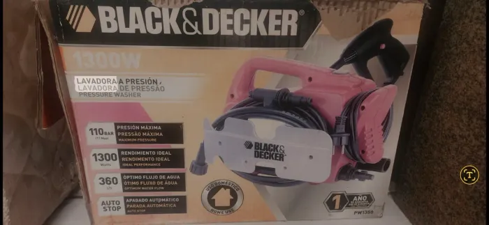 Lavadora de pressão black & decker