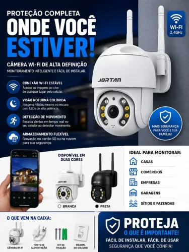 CAMERA WI-FI JORTAM 