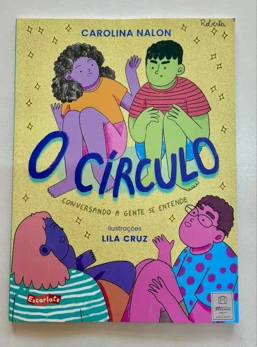 livro o círculo - conversando a gente se entende, autora carolina nalon