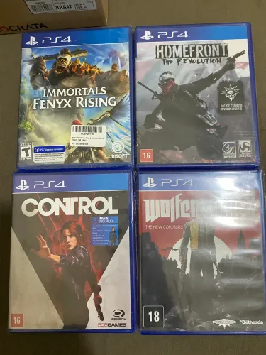 LOTE 4 jogos PS4