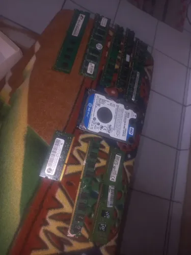 HD 500gb e memória ram