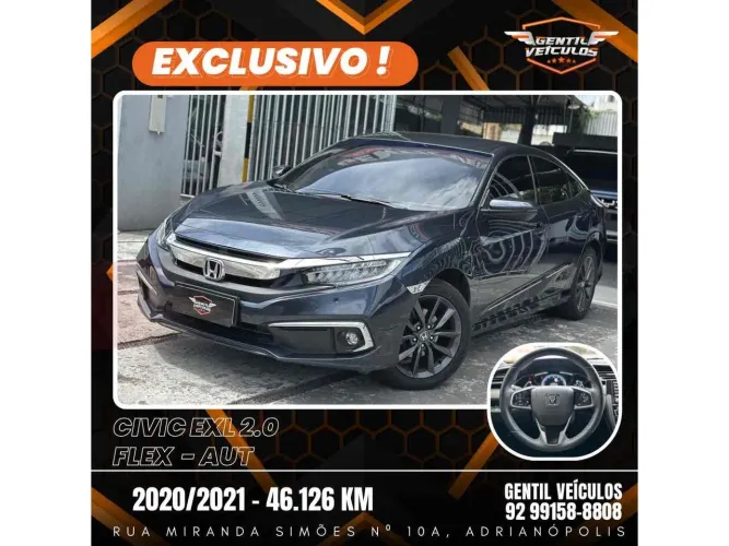 Honda Civic EXL CVT 2021