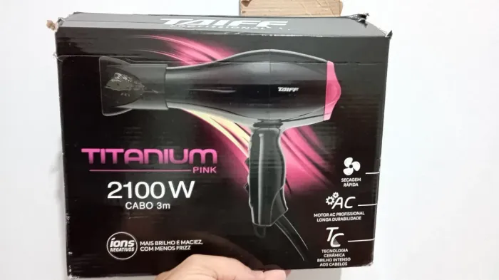 Secador Taiff Titanium 2100w 220v