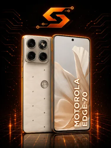 Celular Motorola Edge 70 Swarovski 512GB 12GB RAM 5G Snapdragon 7 Gen 4 Tela AMOLED 120Hz