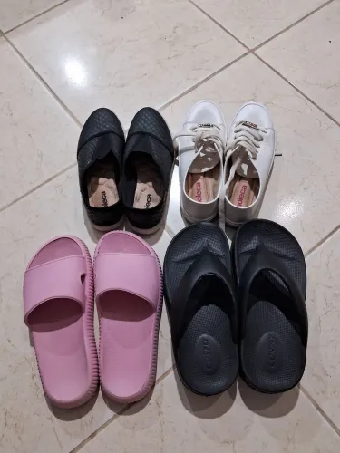 Kit sandália nuvem e sapatos