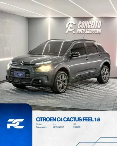 Citroen C4 Cactus Feel 1.6 16V Flex Aut. 2021