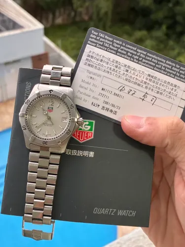Relógio vintage Tag Heuer Professional 2000 WK1112-0