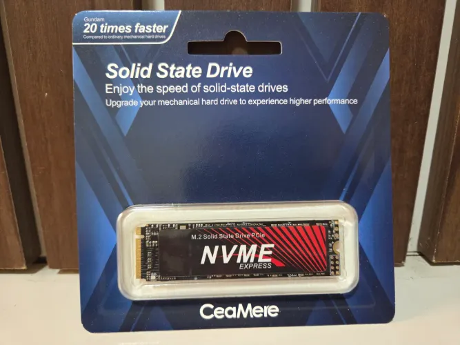 SSD NVMe M.2 128GB CeaMere Novo Lacrado