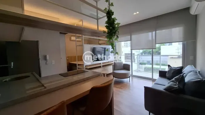 Apartamento com 1 suíte para venda e locação, Cambuí, Campinas, SP