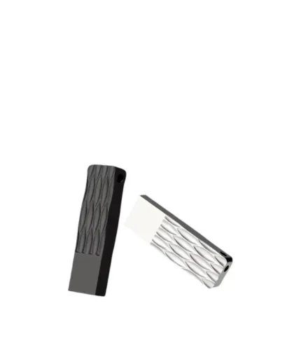 PENDRIVE METALIZADO DE 512BG, ENTERFACE USB 3.0, TIPO A. CORES: GRAFITE E PRATA.