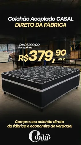 Cama box casal