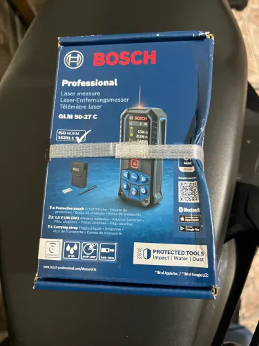 Trena Laser Bosch 50 metros Bluetooth GLM 50-27 C