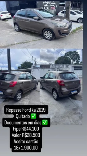 Ford KA 1.0 Se/se Plus Tivct Flex 5P 2019