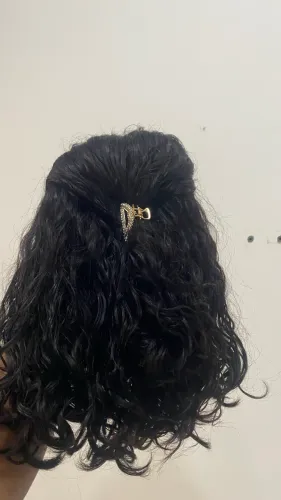 Cabelo humano cacheado lace 