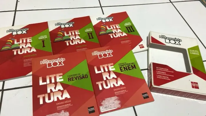 Box de literatura, SER PROTAGONISTA, editora SM!