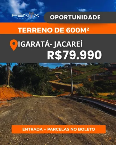 Invista em lote 600m²