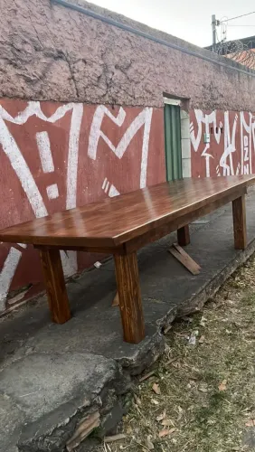 Mesa Rústica 3x1, 20 de largura
