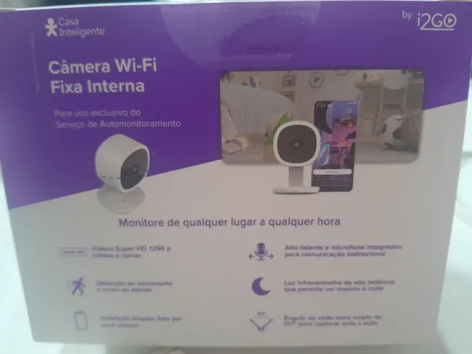 Vendo câmera wi-fi  fixa interna 