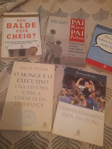 Lote livros de auto ajuda