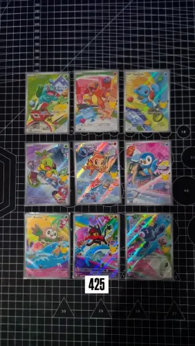 SET COMPLETO PARCEIRO INICIAL SÉRIE 1 + TRIO UNOVA + TRIO JOHTO
