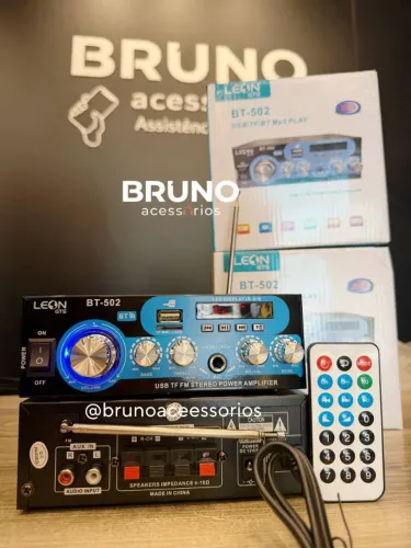 Amplificador de som Bluetooth Estéreo