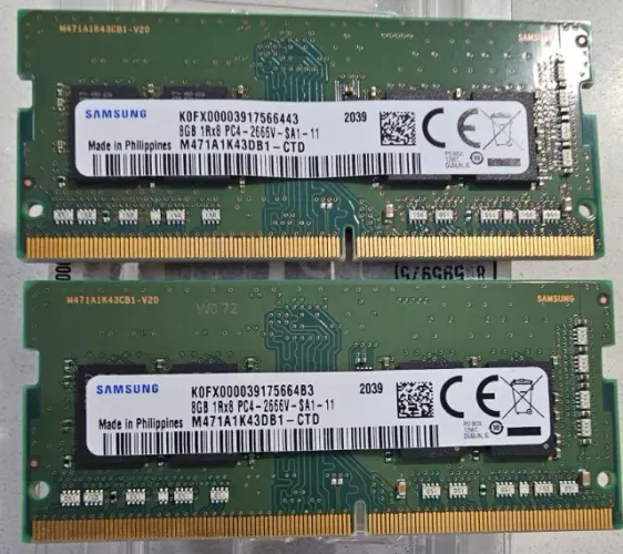 Memõria Samsung DDR4