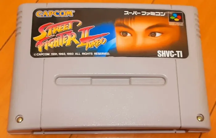 Cartucho Street Fighter 2 Turbo Super Nintendooriginal usado